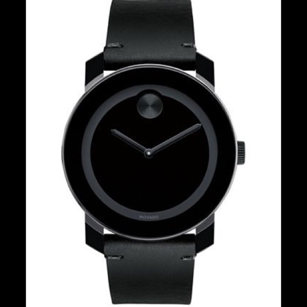 Black Movado Bold Watch